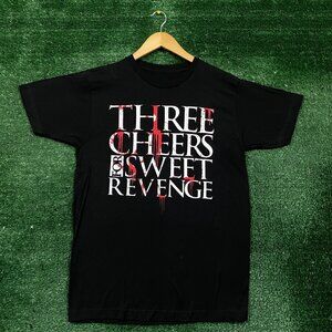 My Chemical Romance Three Cheers for Sweet Revenge Punk Rock Band TShirt Medium